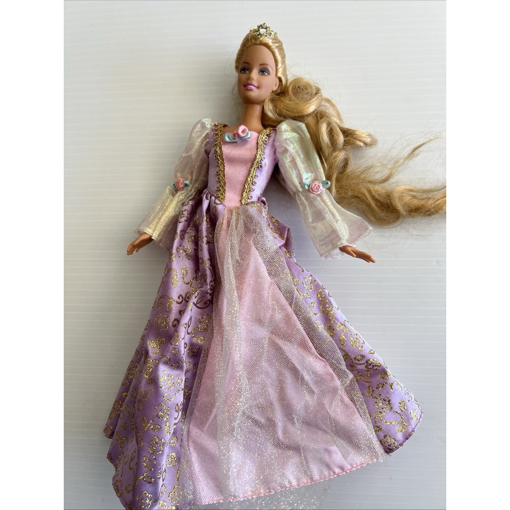 Barbie As Rapunzel Doll Magically Growing Hair Mattel 1999